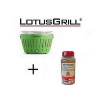 photo New 2023 Green Barbecue with Batteries and USB Power Cable + Spice Mix for BBQ 1