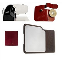 photo Home Line 250 Black + Red Slicer Cover + Sharpener Accessory for Home Line + Fr Chopping Board 1
