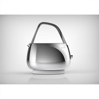 photo Bugatti - Jacqueline - Stainless steel electronic kettle with smoked-transparent handle 2