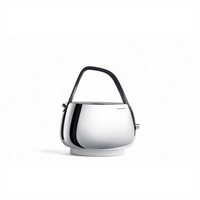 photo Bugatti - Jacqueline - Stainless steel electronic kettle with smoked-transparent handle 1