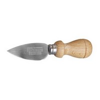 photo Couteau à parmesan en acier inoxydable avec manche en bois – Marque officielle Parmigiano Reggiano 1
