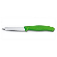 photo Paring knife 8 cm - Assorted Colors Yellow, Orange, Pink, Green - Special Pack of 8 Pieces 5