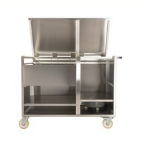 photo Mobile Station for Sous Vide Cooking in Stainless Steel - Housings for Sous-Vide and Vacuum Machine 2