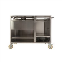 photo Mobile Station for Sous Vide Cooking in Stainless Steel - Housings for Sous-Vide and Vacuum Machine 1