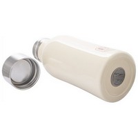 photo B Bottles Twin - Cream - 350 ml - Double wall thermal bottle in 18/10 stainless steel 2