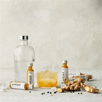 photo Gimber N°1 Original - Non-alcoholic drink based on Ginger, Lemon and Herbs - Box of 10 Shots of 20 2