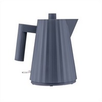 photo Alessi - Plissè - Electric kettle in thermoplastic resin - 2400 W - 100 cl - Gray 1