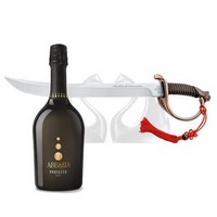 photo Fox Sommelier's Säbel mit Bronzegriff - Prosecco DOC Extra Dry - 0,75 cl 1