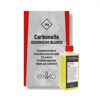photo LotusGrill - LotusGrill Fuel Gel 500Ml + Quebracho Blanco charcoal bag 2Kg 1