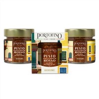 photo Portofino - Pesto Rosso con Basilico Genovese DOP - 3 x 100 g 1