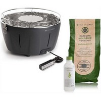 photo InstaGrill - Smokeless tabletop barbecue - Anthracite + Starter Kit 1
