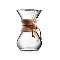 photo Chemex - 6 Cup Coffee Maker for American Coffee in Glass with Anti-Burn Handle + 100 Filters 2