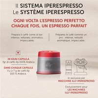 photo ILLY - Máquina de café cápsula preta Iperespresso Y3.3 + 108 cápsulas de café torrado CLASSIC 7
