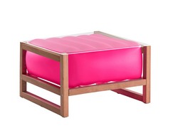 YOMI EKO TABLE WITH LIGHTING - WOODEN STRUCTURE - PINK