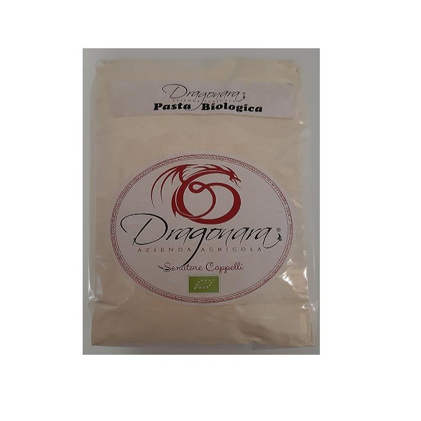 ORGANIC Durum Wheat Semolina Flour Senatore Cappelli - 1Kg bag