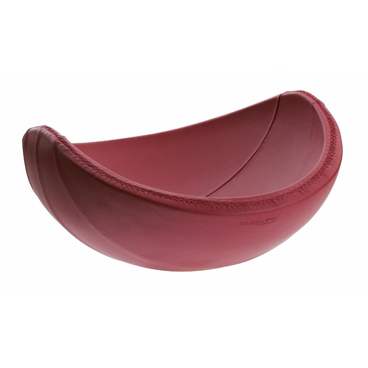 NINNAANNA Table Centerpiece - 100% RED Leather Upholstery