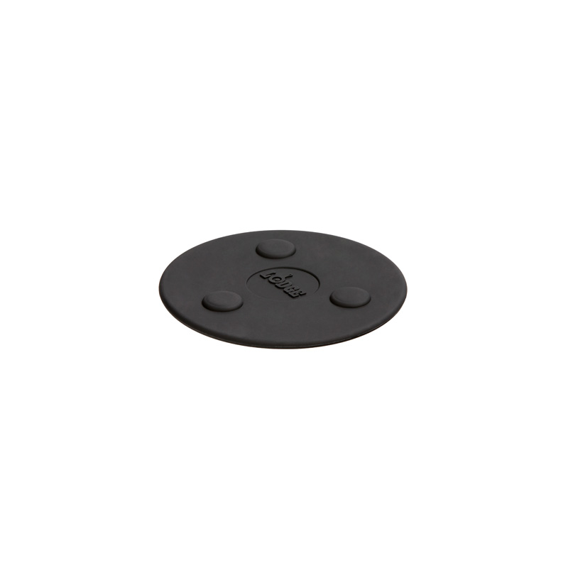 Magnetischer Untersetzer für Silikon- und Edelstahltöpfe – Schwarz – Maße: 12,7 cm