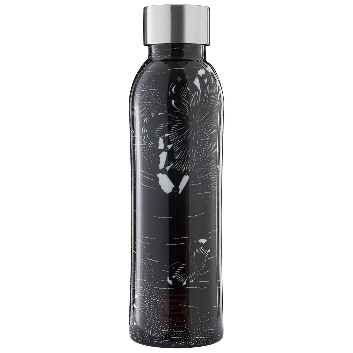B Bottles Twin - Butterfly - 500 ml - Double wall thermal bottle in 18/10 stainless steel