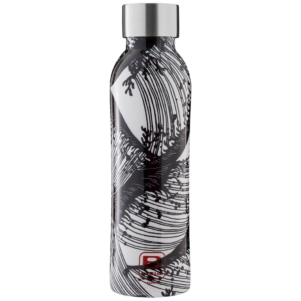 B Bottles Twin - Fauna Marina - 500 ml - Botella térmica de doble pared en acero inoxidable 18/10