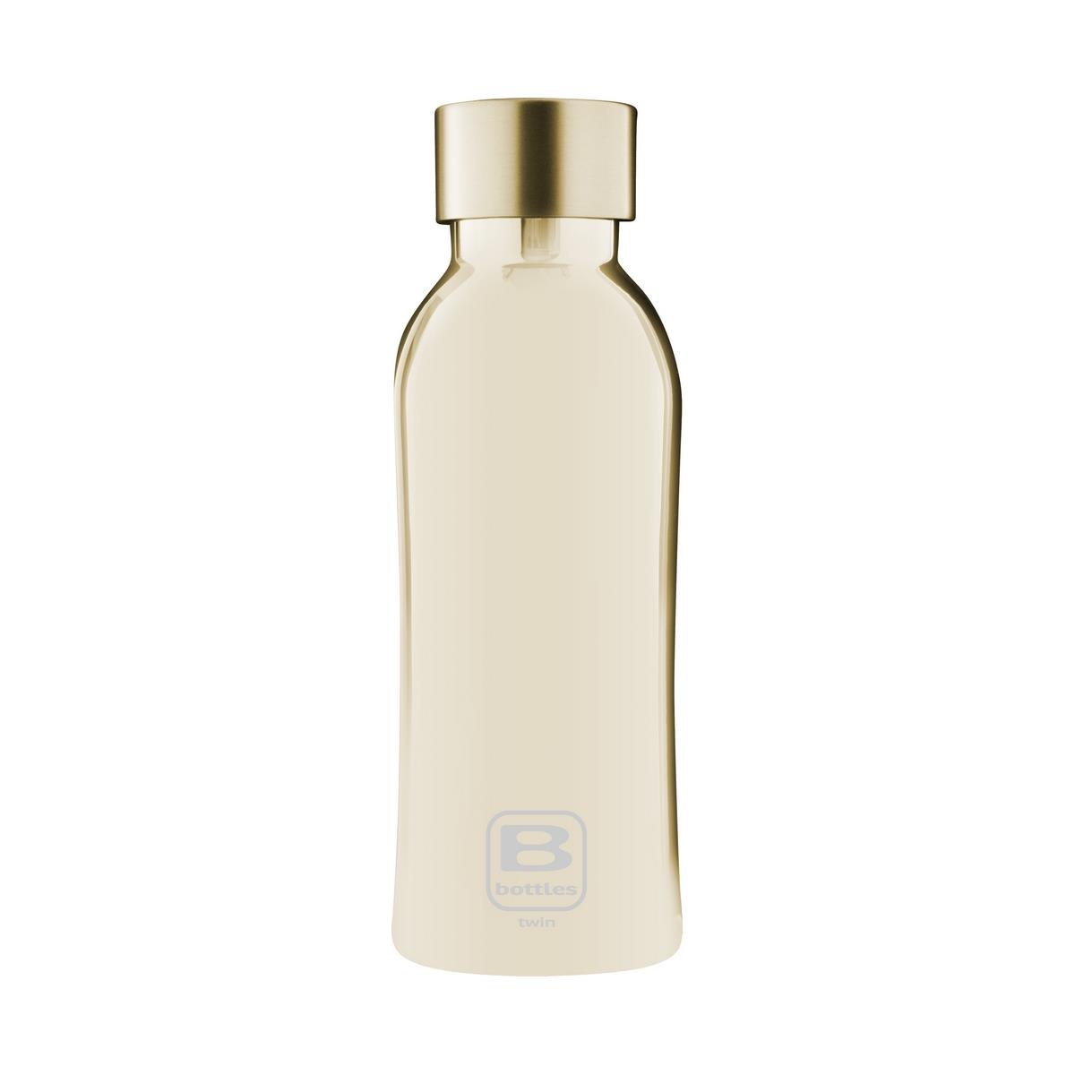 B Bottles Light - Yellow Gold Lux ??- 530 ml - Garrafa de aço inoxidável 18/10, ultraleve e compact