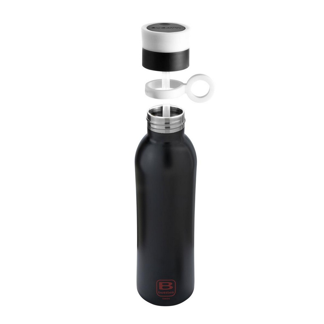 B Bottles - B Loop Rosso - Laccio in Silicone per trasportare la tua bottiglia