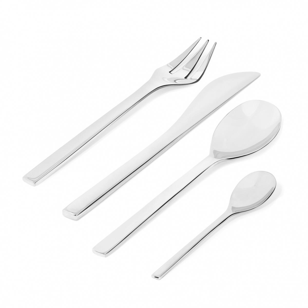 Alessi-Colombina collection Cutlery set in 18/10 stainless steel