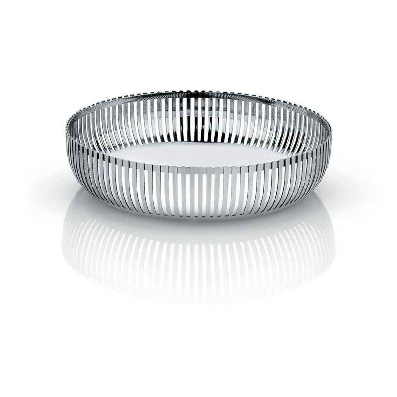 Alessi-Basket in 18/10 stainless steel
