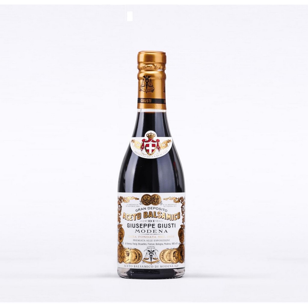 Balsamic Vinegar of Modena IGP - Organic 3 Gold Medals - Champagnotta of 250 ml