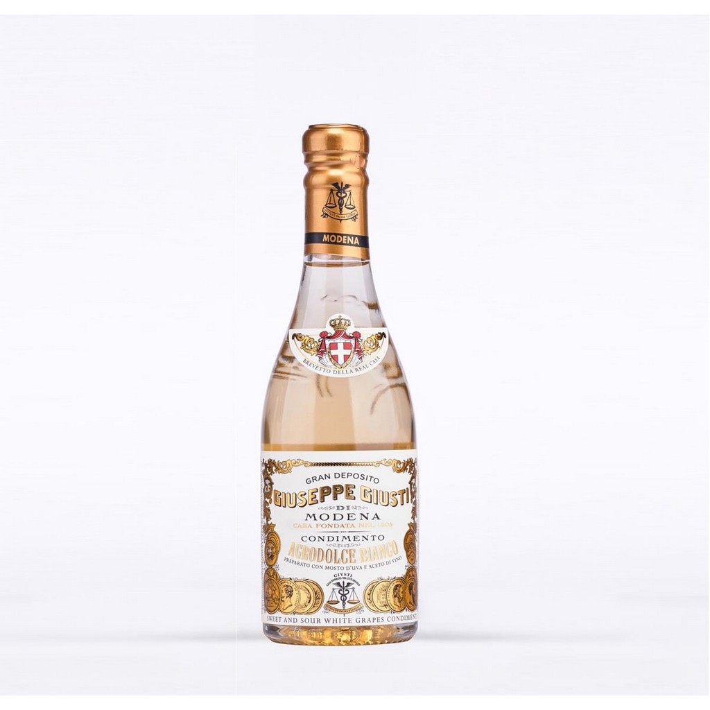 Condimento Agridoce Branco - garrafa de champanhe de 250 ml