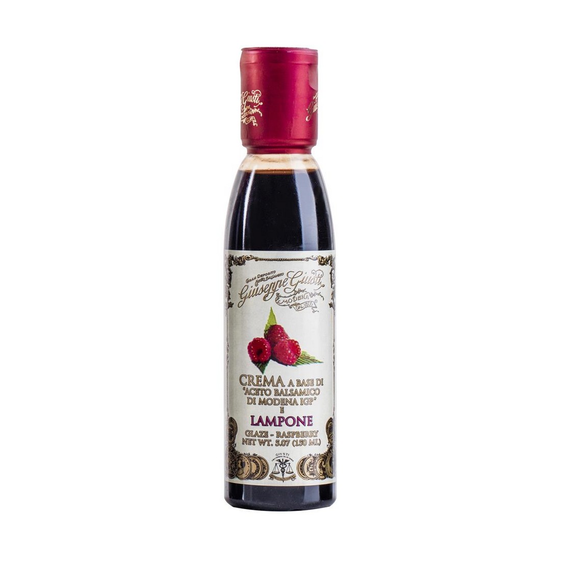 Cream based on balsamic vinegar of Modena PGI - Raspberry - 150 ml