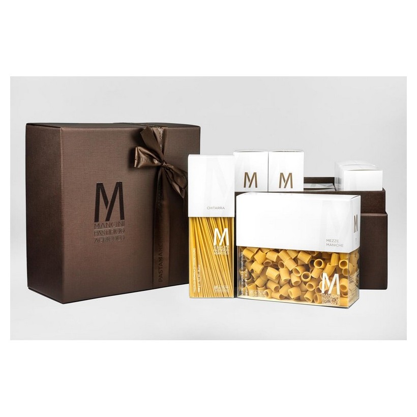 Mancini Pastificio Agricolo - CUBE - Gift box 8 kg Classic Line