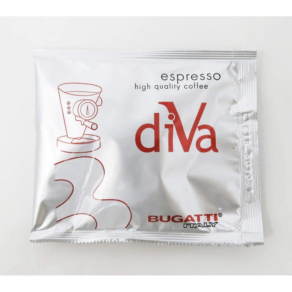 BUGATTI – Espresso-Kaffeepads, 150 Stück, kompatibel mit Diva und Diva Evolution