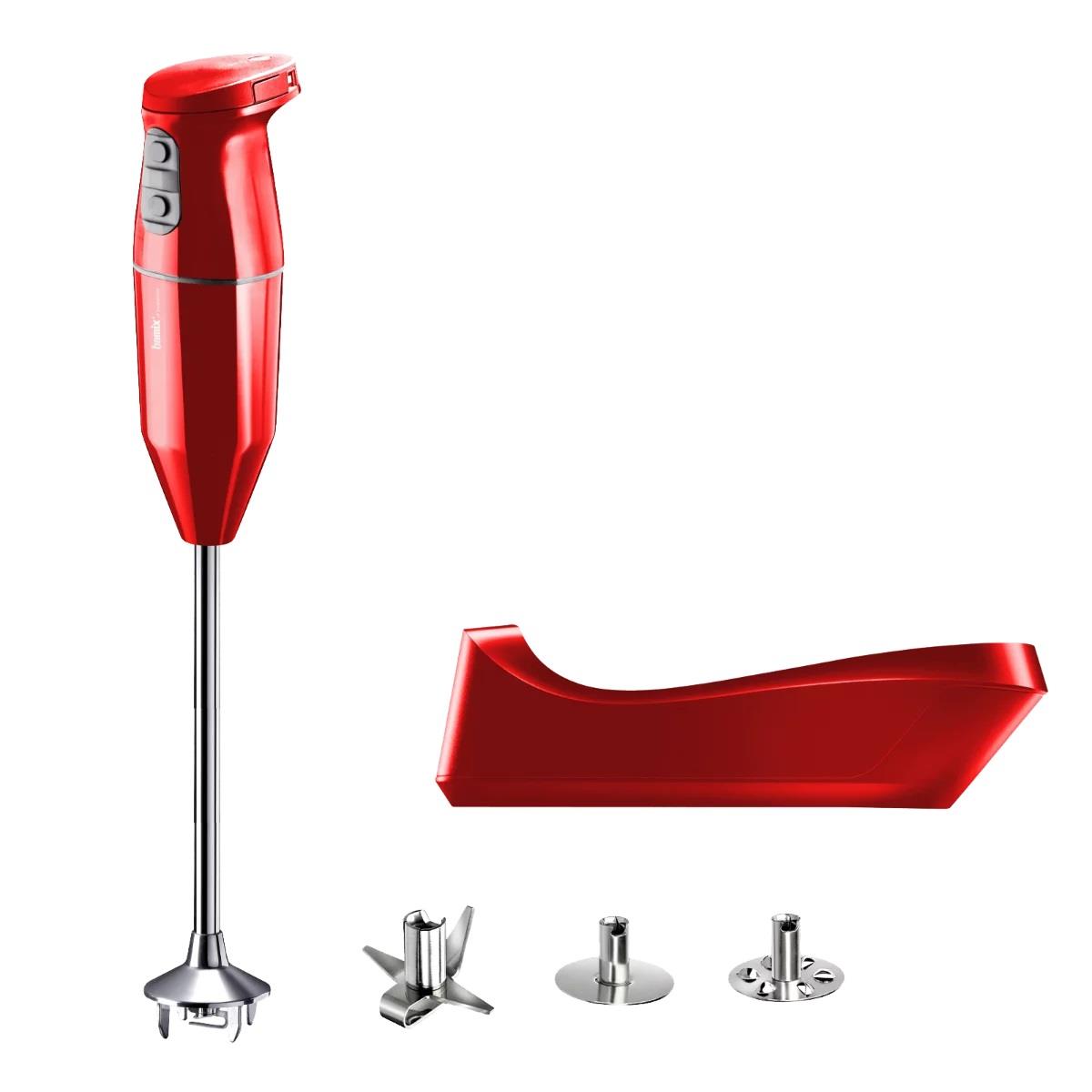 photo Bamix - Frullatore a Immersione Cordless Pro - Rosso