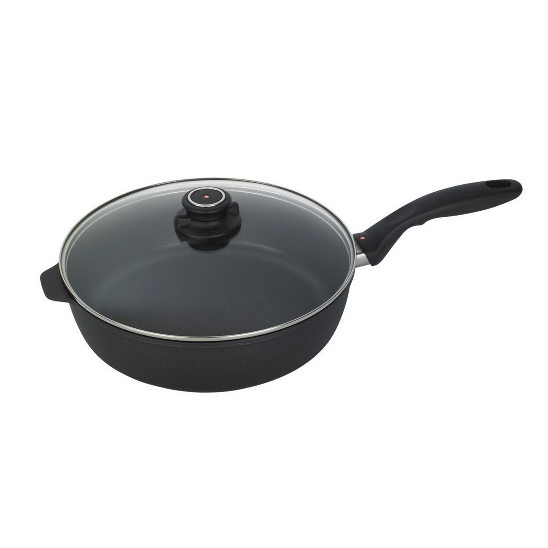 Swiss Diamond - XD 4.1 L Non-Stick Frying Pan - 28 cm with Glass Lid - Induction