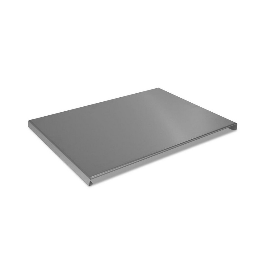 plan piccola - tabla de repostería de acero inoxidable 40x55 cm
