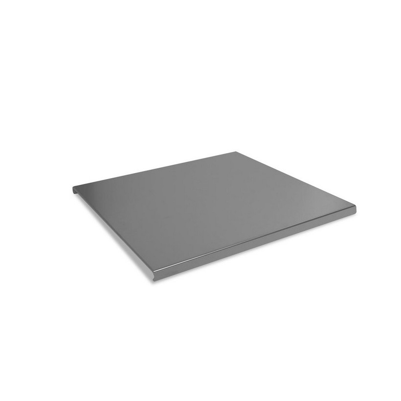LISA - Plan Media - tabla de repostería de acero inoxidable 60x55 cm