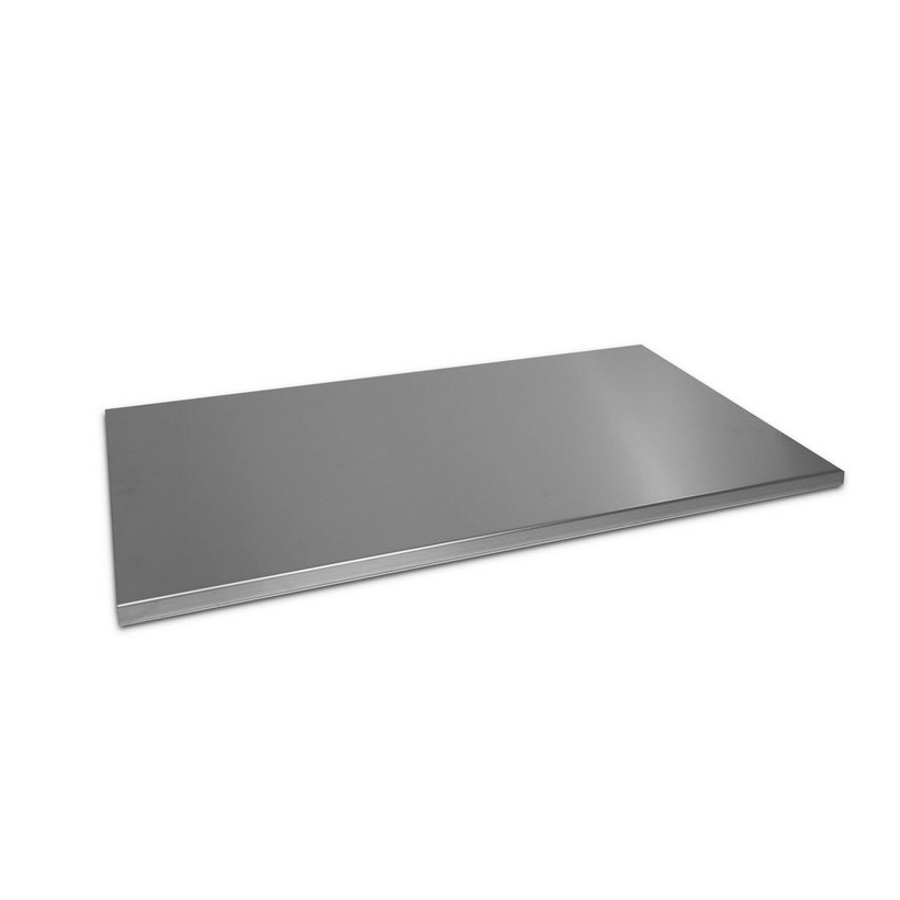 LISA - Plan Pro - tabla de repostería de acero inoxidable 100x55 cm