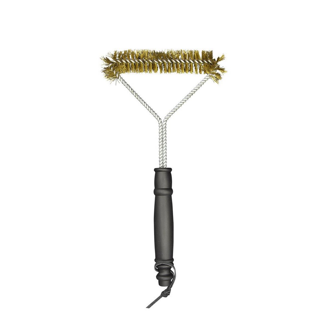 triangular cleaning brush for grills